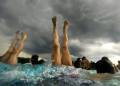 Pool and Rain Feature July 2 2008.(Concord Monitor photo/Mandy McConaha)